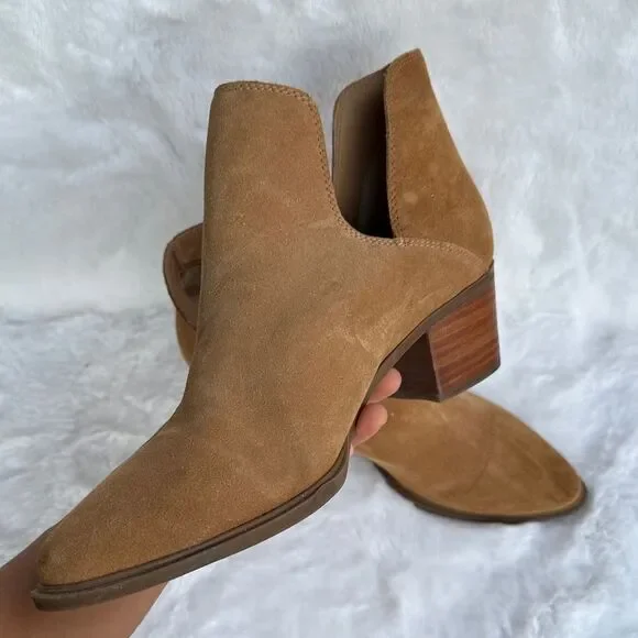 Steven By Steve Madden Camel Ankle Booties - Picture 4 of 12